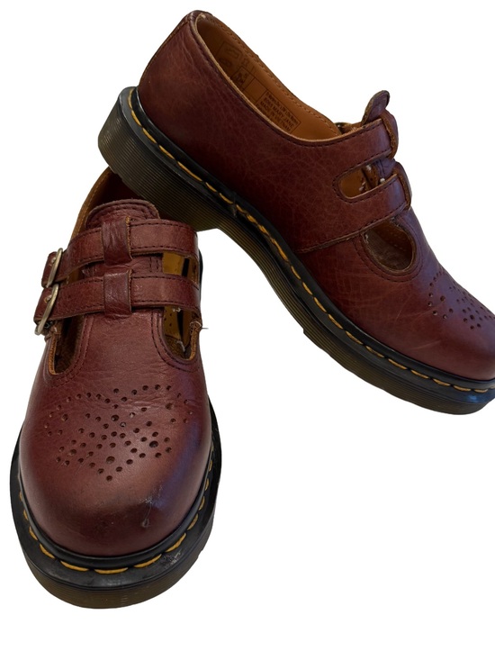 Dr. Martens Shoes - Dr. Martens Women’s Mary Jane Shoes 8065 burgundy Sz US 7 EU 38 NEW!